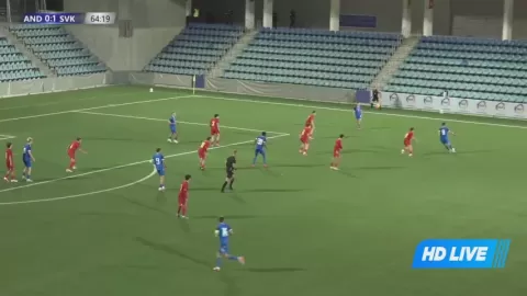 Poster siaran Andorra U21 VS Slovakia U21