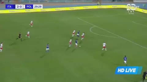 Poster siaran Italy U21 VS Poland U21
