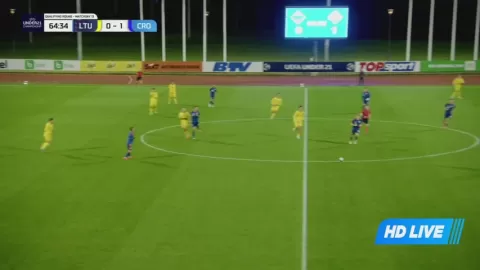 Poster siaran Lithuania U21 VS Croatia U21