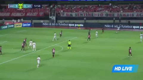 Poster siaran São Paulo - SP VS Vitória - BA