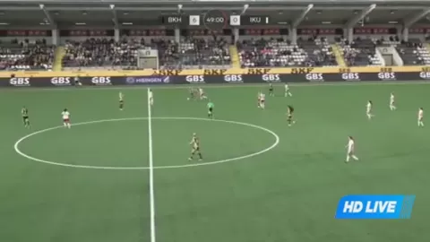 Poster siaran BK Hacken Women VS IK Uppsala Women