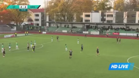 Poster siaran Ekenas IF Fotboll VS Käpylän Pallo