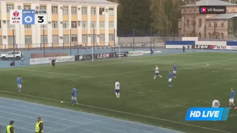 Poster siaran FC Dinamo-Vologda VS Dinamo Saint Petersburg