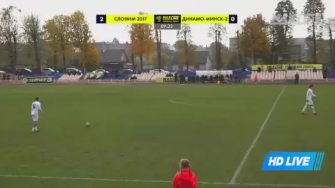 Poster siaran Kommunalnik Slonim VS Dinamo-2 Minsk