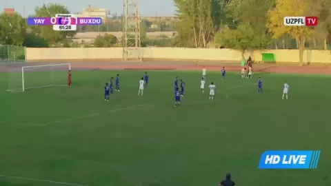 Poster siaran Yaypan FK VS Bukhara State University