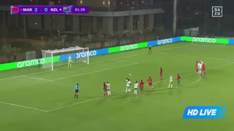 Poster siaran Morocco U17 Women VS New Zealand U17 Women