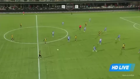 Poster siaran Aarhus Fremad VS Esbjerg