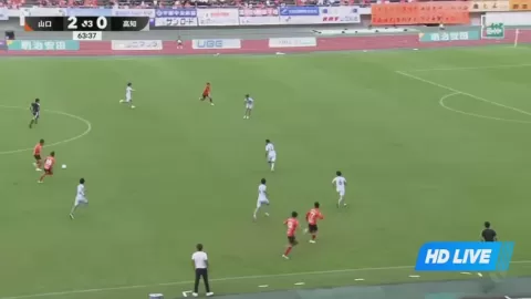 Poster siaran Renofa Yamaguchi VS Kochi United