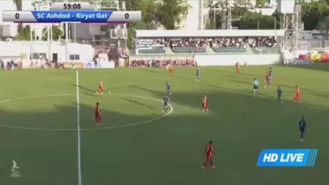 Poster siaran Ashdod MS VS Kiryat Gat