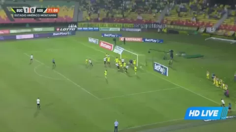Poster siaran Atletico Bucaramanga VS Aguilas Doradas