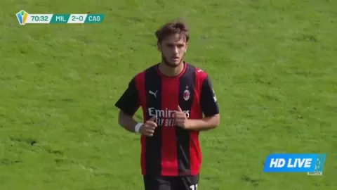 Poster siaran AC Milan U20 VS Cagliari U20