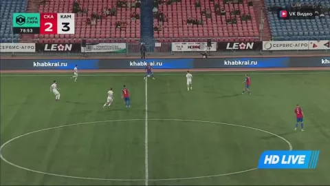 Poster siaran SKA Khabarovsk VS KAMAZ Naberezhnye Chelny