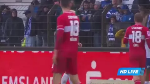 Poster siaran SV Meppen VS VfB Stuttgart II