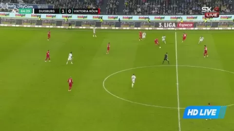 Poster siaran MSV Duisburg VS FC Viktoria Köln