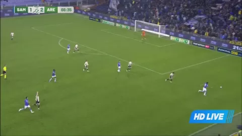 Poster siaran Sampdoria VS Arezzo