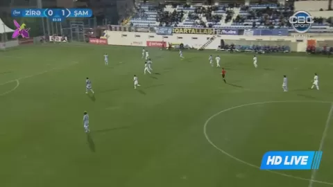 Poster siaran Zira FK VS Shamakhi FK