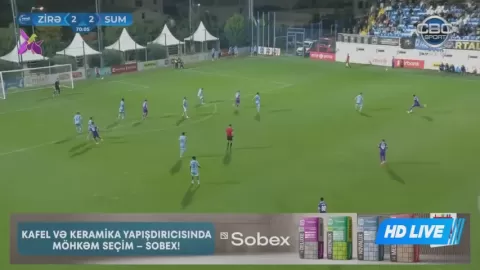 Poster siaran Zira FK VS Sumgayit FK