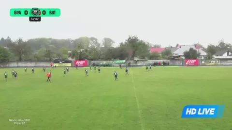 Poster siaran Bratslav Vinnytsia VS FC Vilkhivtsi