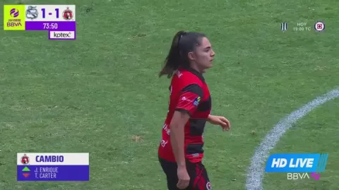 Poster siaran Puebla Women VS Tijuana Women