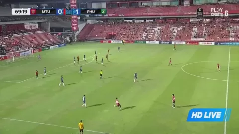 Poster siaran Muangthong United VS Phrae United FC