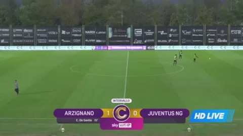 Poster siaran Arzignano Valchiampo VS Juventus U23
