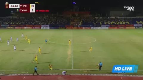 Poster siaran CLB Thanh Hoa VS Thep Xanh Nam Dinh FC