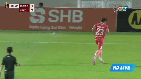 Poster siaran SHB Da Nang VS XM Hai Phong FC
