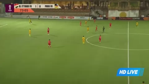 Poster siaran Al-Ittihad Ahli of Aleppo VS Paro FC