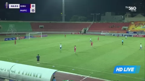 Poster siaran Quy Nhon United VS Huda Hue