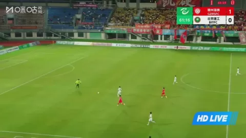 Poster siaran Ganzhou Ruishi VS Beijing IT