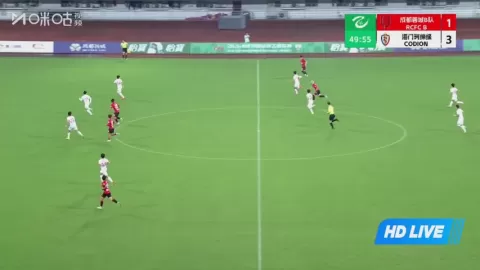 Poster siaran Chengdu Rongcheng B VS Haimen Codion
