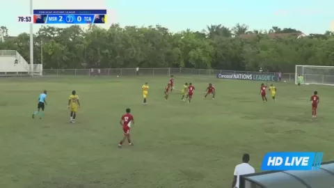 Poster siaran Montserrat VS Turks and Caicos Islands
