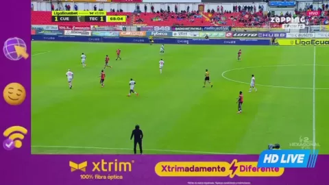 Poster siaran Deportivo Cuenca VS Tecnico Universitario