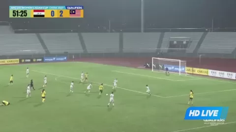 Poster siaran Malaysia U17 Women VS Iraqi Women U17