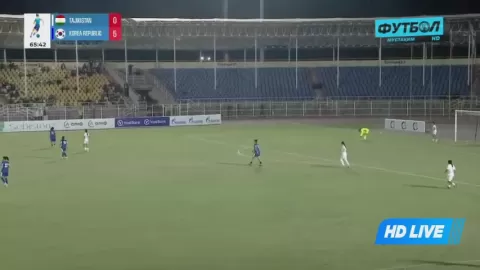 Poster siaran Tajikistan Women U17 VS South Korea U17 Women