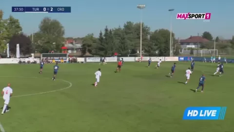 Poster siaran Croatia U19 VS Turkiye U19