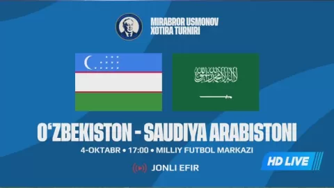Poster siaran Uzbekistan U20 VS Saudi Arabia U20