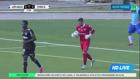 Poster siaran Recreativa de Lamelas VS Vitoria Guimaraes