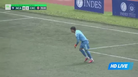 Poster siaran Nicaragua U16 VS Costa Rica U16