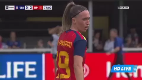 Poster siaran USA Women VS Spain Women