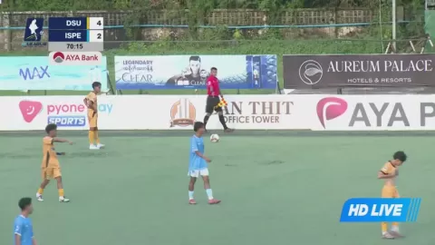 Poster siaran Dagon Star United U20 VS ISPE FC U20