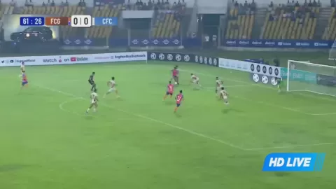 Poster siaran FC Goa VS Chennaiyin FC