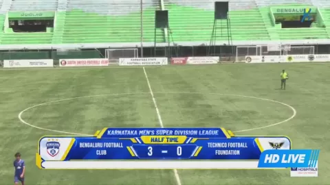 Poster siaran Bengaluru B VS Technico FF