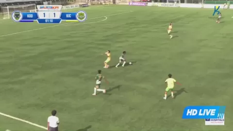 Poster siaran Kodagu FC VS Kickstart Karnataka FC