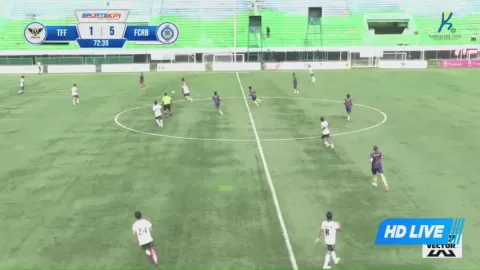 Poster siaran Tenigao FF VS Real Bengaluru