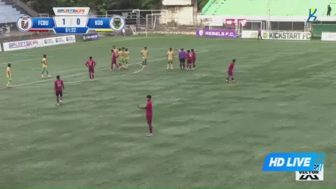Poster siaran Bangalore United FC VS Kodagu FC