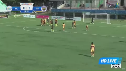 Poster siaran Hal FC VS SC Bengaluru