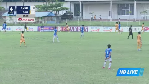 Poster siaran Yadanarbon FC U20 VS Dagon Star United U20