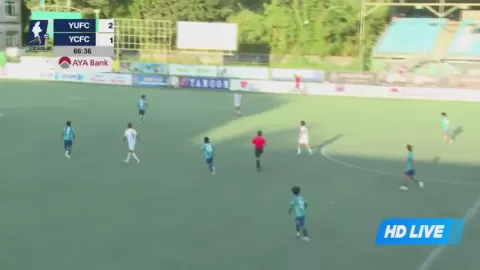 Poster siaran Yangon United FC U20 VS Yangon City U20