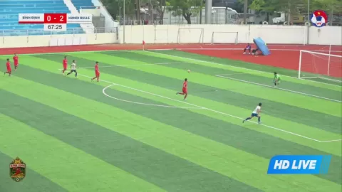 Poster siaran Binh Dinh VS Ha Noi Bulls